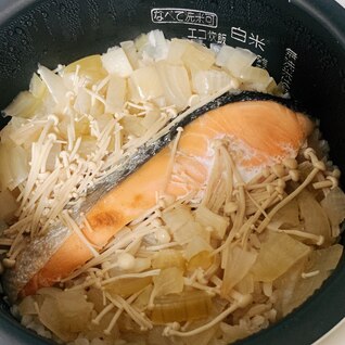 鮭の炊き込みご飯